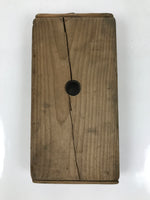 Japanese Wooden Carved Kashigata Cake Mold Vtg Sweet Wagashi Ho-oh Frame Kg605