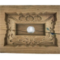 Japanese Wooden Carved Kashigata Cake Mold Vtg Sweet Wagashi Ho-oh Frame Kg605