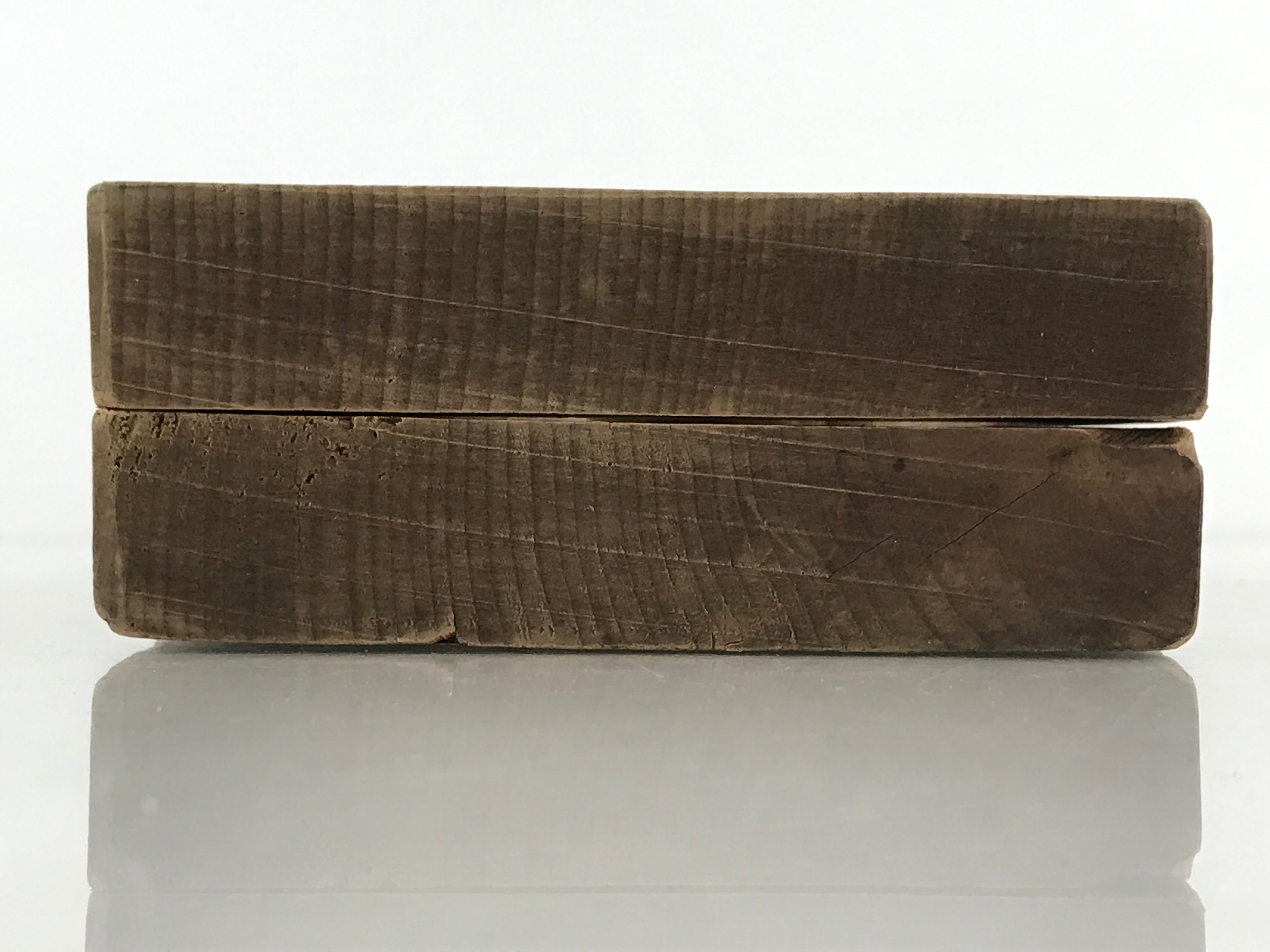 Japanese Wooden Carved Kashigata Cake Mold Vtg Sweet Wagashi Horn Kg459