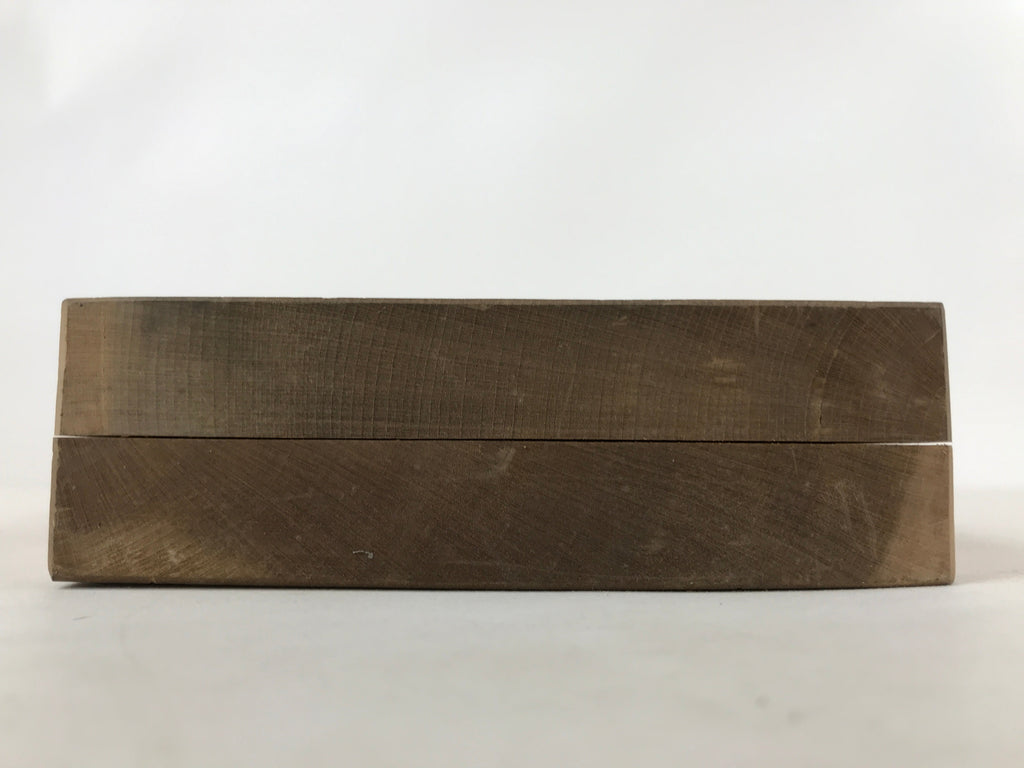 Japanese Wooden Carved Kashigata Cake Mold Vtg Sweet Wagashi Hoshi Star Kg536