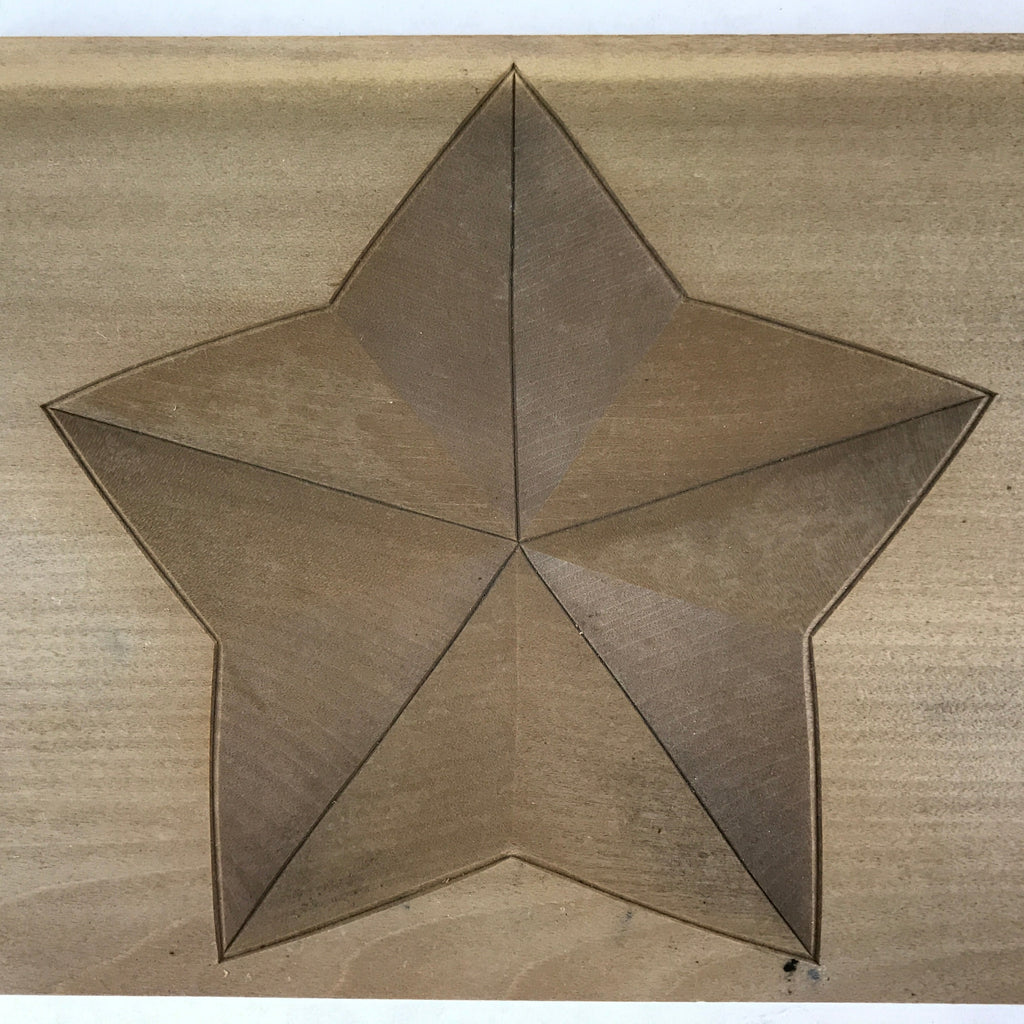 Japanese Wooden Carved Kashigata Cake Mold Vtg Sweet Wagashi Hoshi Star Kg536