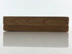 Japanese Wooden Carved Kashigata Cake Mold Vtg Sweet Wagashi Iris Flower Kg456