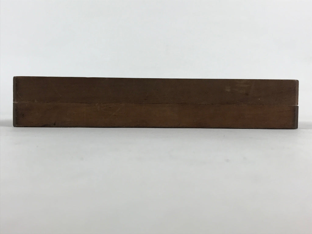 Japanese Wooden Carved Kashigata Cake Mold Vtg Sweet Wagashi Kanji Kg471
