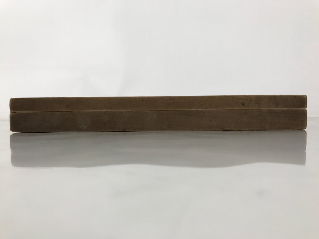 Japanese Wooden Carved Kashigata Cake Mold Vtg Sweet Wagashi Koi Fish Kg704