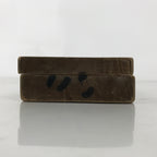 Japanese Wooden Carved Kashigata Cake Mold Vtg Sweet Wagashi Koi Fish Kg704