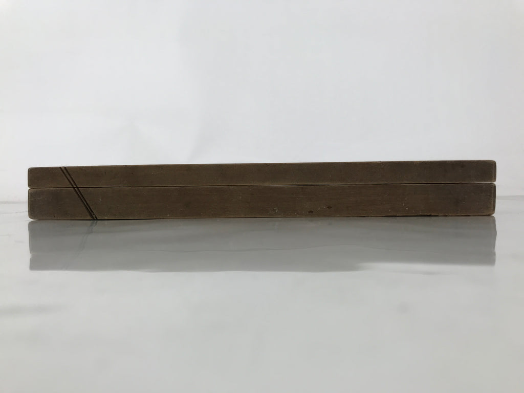 Japanese Wooden Carved Kashigata Cake Mold Vtg Sweet Wagashi Koi Fish Kg704