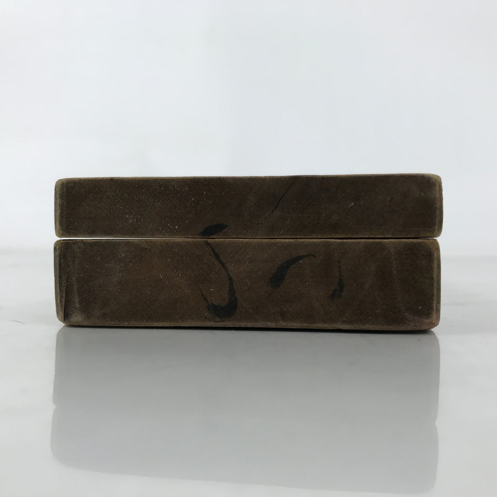 Japanese Wooden Carved Kashigata Cake Mold Vtg Sweet Wagashi Koi Fish Kg704