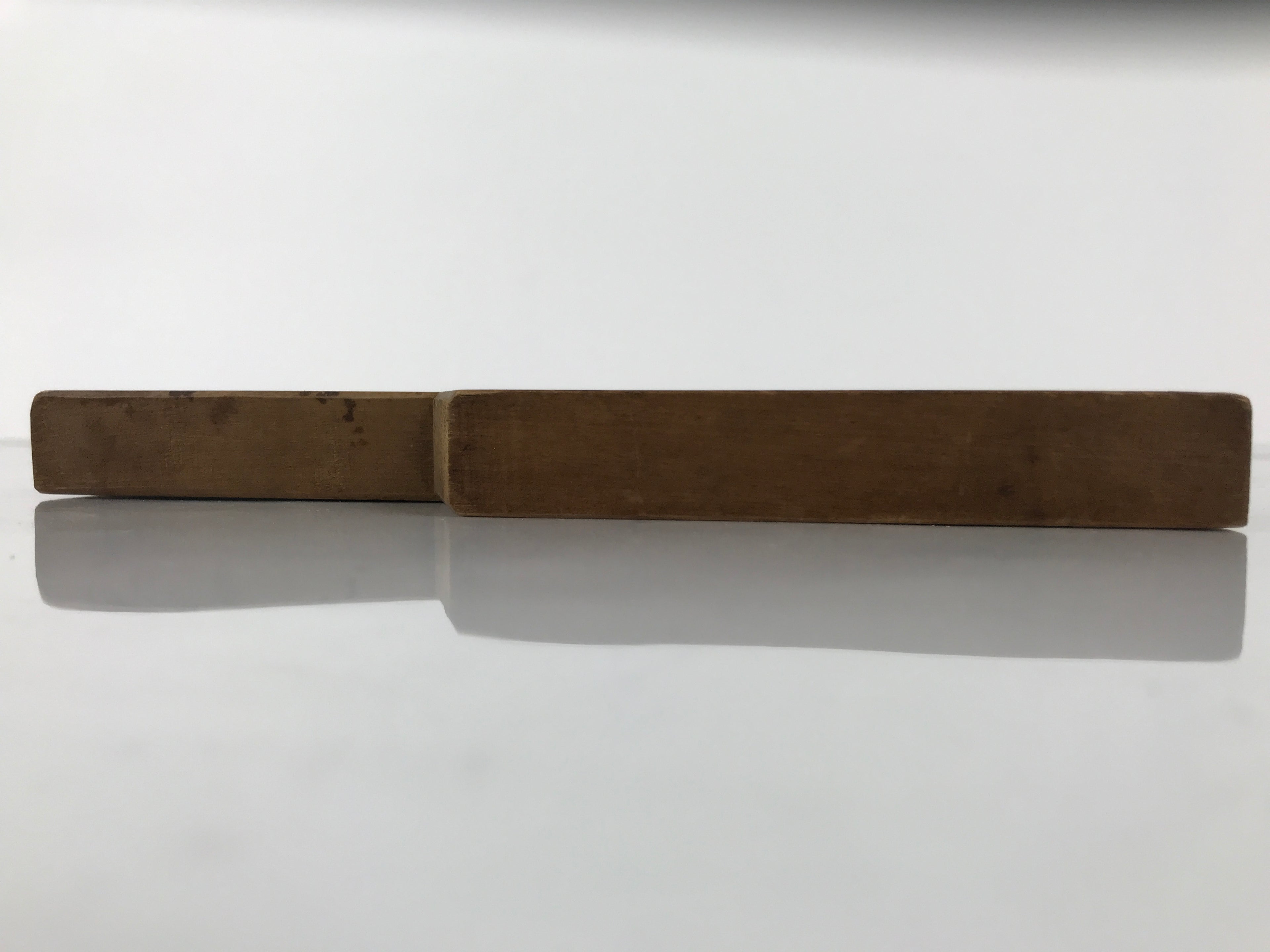 Japanese Wooden Carved Kashigata Cake Mold Vtg Sweet Wagashi Kuri Chestnut Kg757