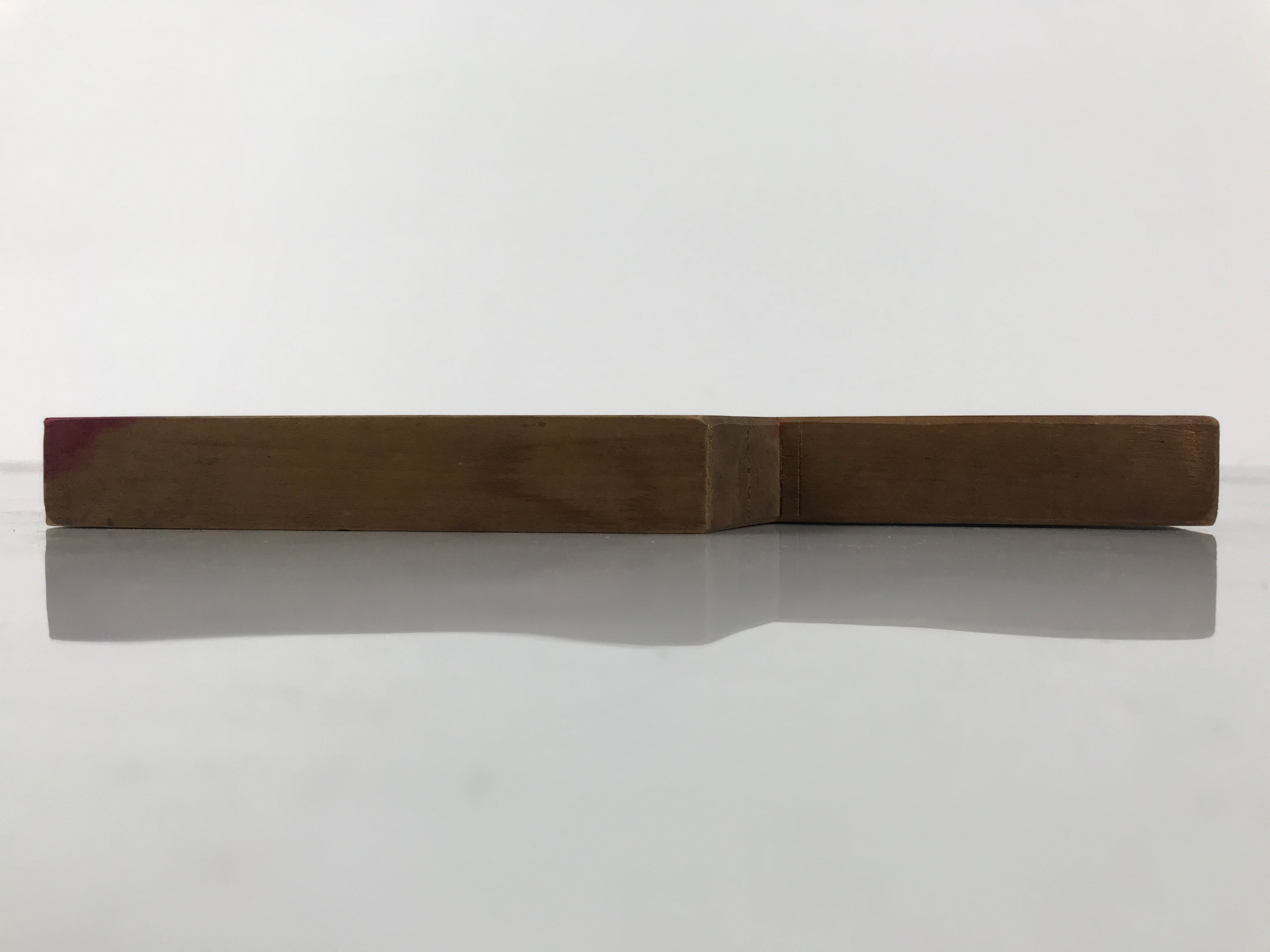 Japanese Wooden Carved Kashigata Cake Mold Vtg Sweet Wagashi Kuri Chestnut Kg757