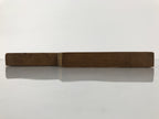 Japanese Wooden Carved Kashigata Cake Mold Vtg Sweet Wagashi Kuri Chestnut Kg757