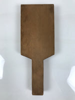 Japanese Wooden Carved Kashigata Cake Mold Vtg Sweet Wagashi Kuri Chestnut Kg757