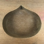 Japanese Wooden Carved Kashigata Cake Mold Vtg Sweet Wagashi Kuri Chestnut Kg757