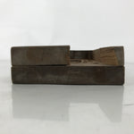 Japanese Wooden Carved Kashigata Cake Mold Vtg Sweet Wagashi Leaves Frame Kg693