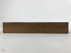 Japanese Wooden Carved Kashigata Cake Mold Vtg Sweet Wagashi Lotus Root Kg486