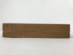 Japanese Wooden Carved Kashigata Cake Mold Vtg Sweet Wagashi Maple Leaf Kg504