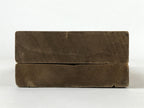 Japanese Wooden Carved Kashigata Cake Mold Vtg Sweet Wagashi Maple Leaf Kg504