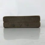 Japanese Wooden Carved Kashigata Cake Mold Vtg Sweet Wagashi Matsu Pine Kg627