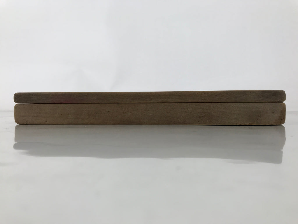 Japanese Wooden Carved Kashigata Cake Mold Vtg Sweet Wagashi Mochi Dango Kg715