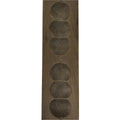 Japanese Wooden Carved Kashigata Cake Mold Vtg Sweet Wagashi Mochi Dango Kg715