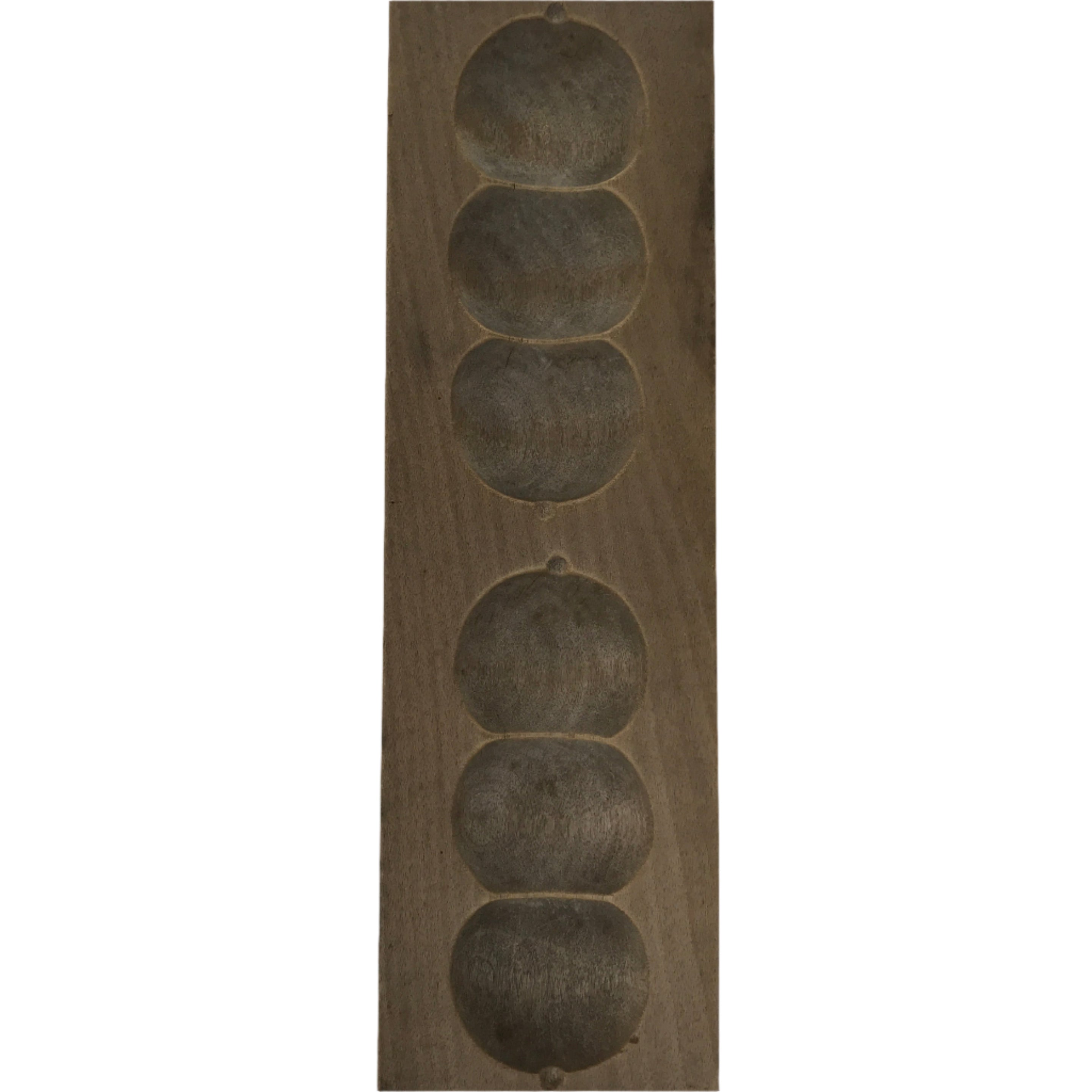 Japanese Wooden Carved Kashigata Cake Mold Vtg Sweet Wagashi Mochi Dango Kg715