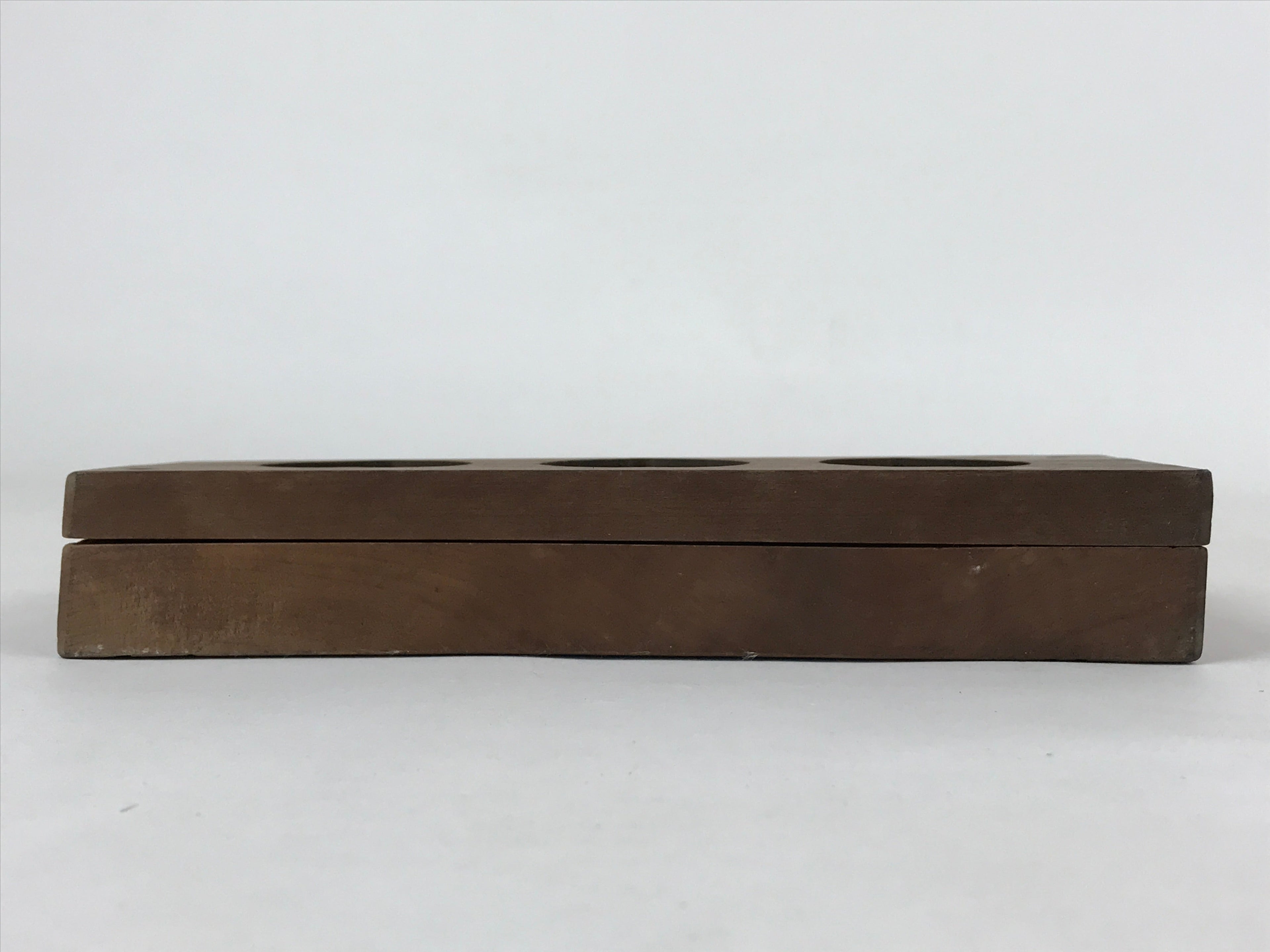 Japanese Wooden Carved Kashigata Cake Mold Vtg Sweet Wagashi Momo Peach Kg484