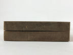 Japanese Wooden Carved Kashigata Cake Mold Vtg Sweet Wagashi Mon Crest Kg496