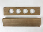 Japanese Wooden Carved Kashigata Cake Mold Vtg Sweet Wagashi Mon Crest Kg511