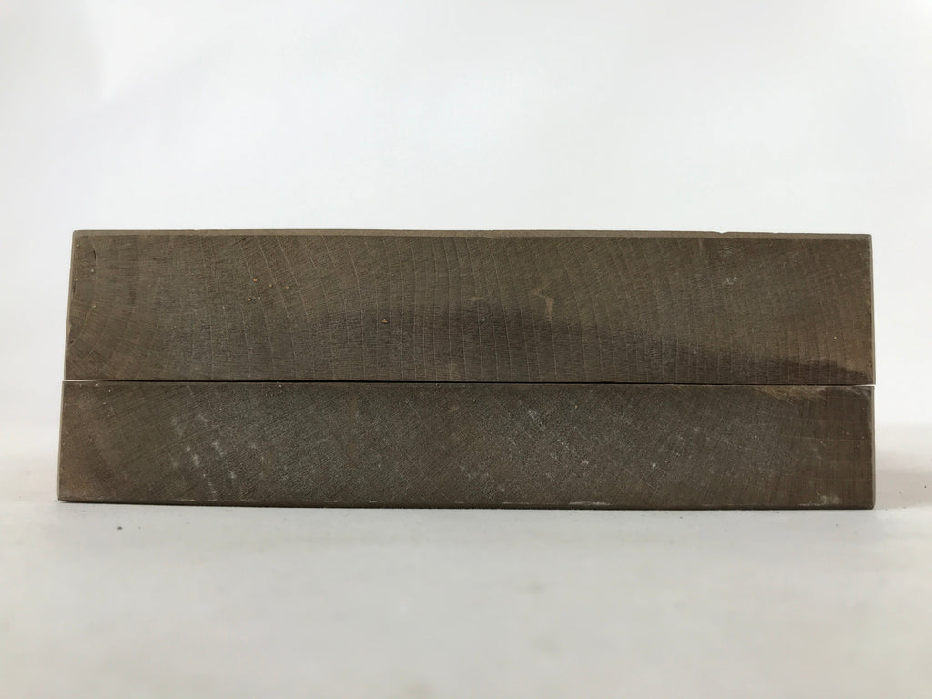 Japanese Wooden Carved Kashigata Cake Mold Vtg Sweet Wagashi Mon Crest Kg538
