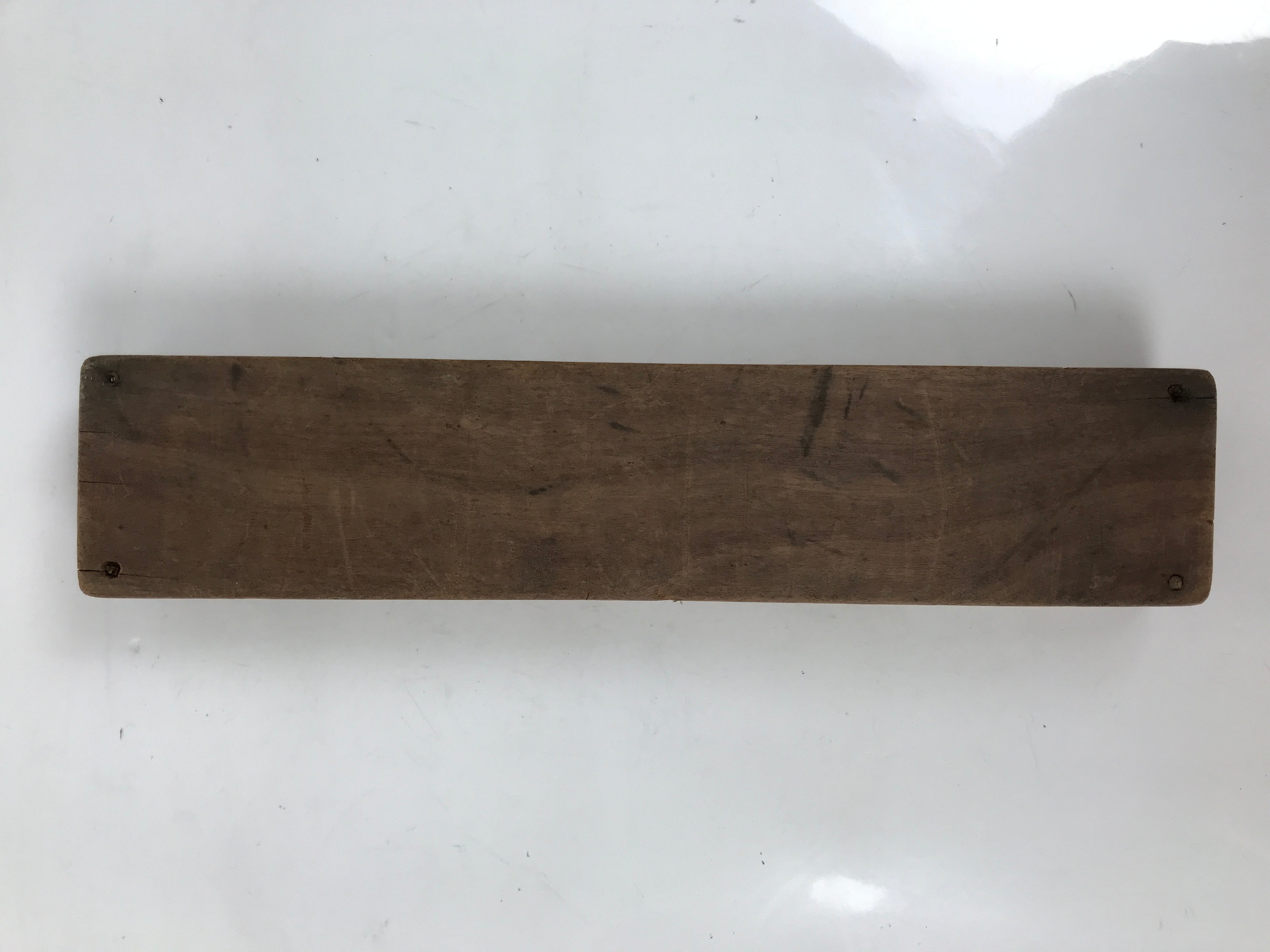 Japanese Wooden Carved Kashigata Cake Mold Vtg Sweet Wagashi Moon Tsuki Kg730
