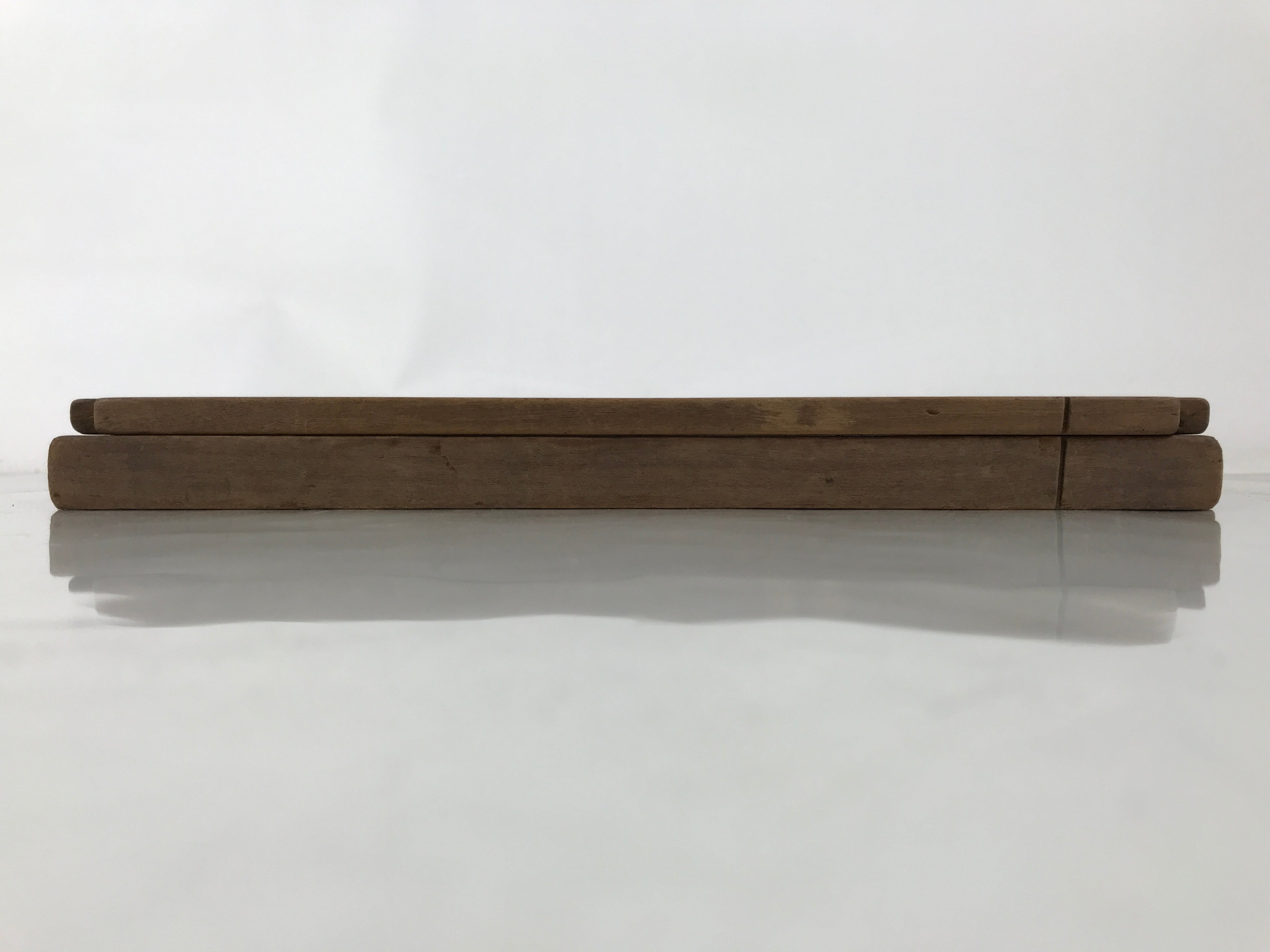 Japanese Wooden Carved Kashigata Cake Mold Vtg Sweet Wagashi Moon Tsuki Kg730