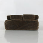 Japanese Wooden Carved Kashigata Cake Mold Vtg Sweet Wagashi Moon Tsuki Kg730