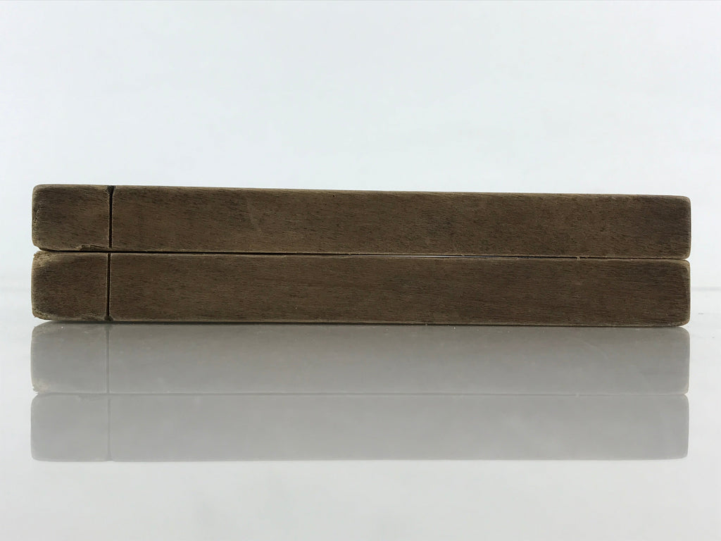 Japanese Wooden Carved Kashigata Cake Mold Vtg Sweet Wagashi Mushroom Kg454