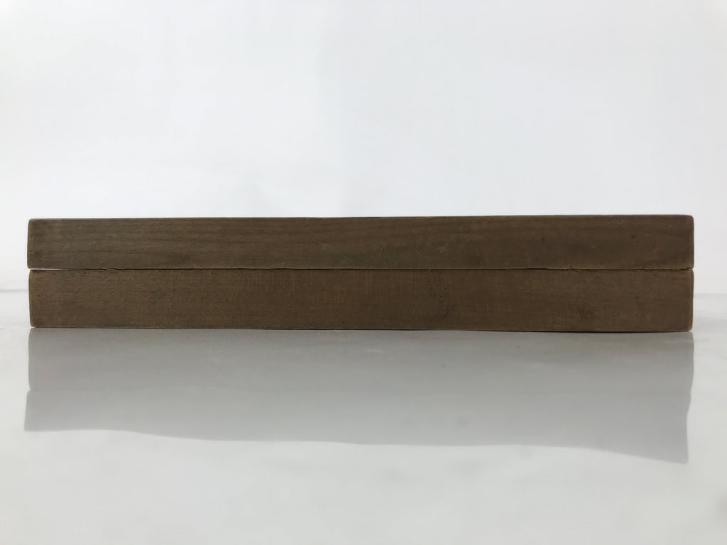Japanese Wooden Carved Kashigata Cake Mold Vtg Sweet Wagashi Ochobo Inari Kg683