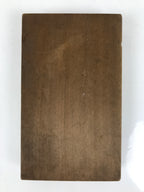 Japanese Wooden Carved Kashigata Cake Mold Vtg Sweet Wagashi Ochobo Inari Kg683