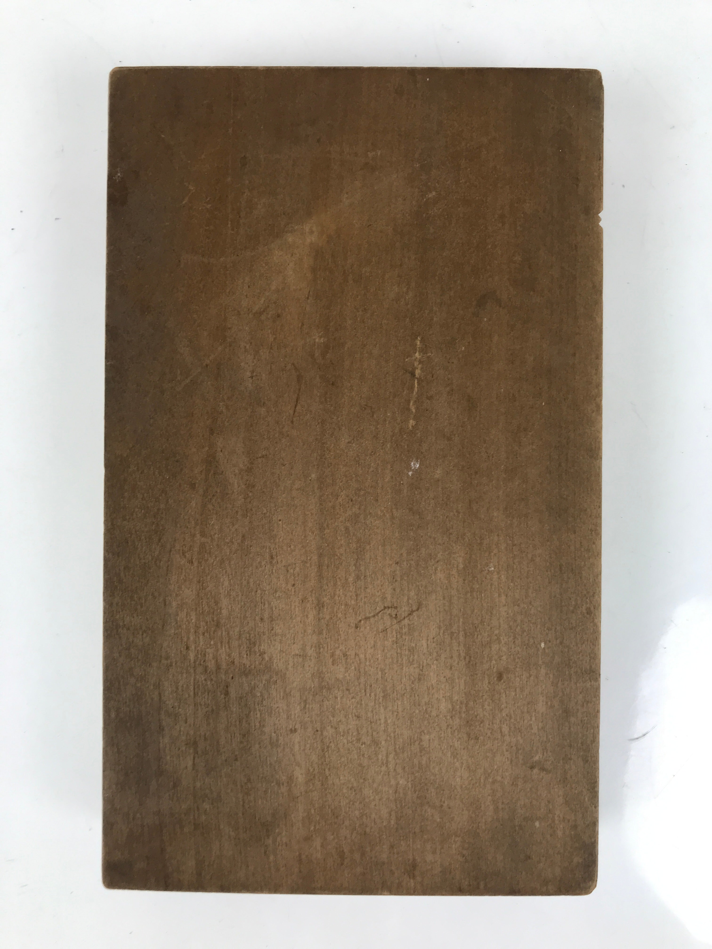 Japanese Wooden Carved Kashigata Cake Mold Vtg Sweet Wagashi Ochobo Inari Kg683