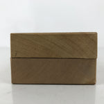 Japanese Wooden Carved Kashigata Cake Mold Vtg Sweet Wagashi Peony Botan Kg624