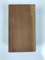 Japanese Wooden Carved Kashigata Cake Mold Vtg Sweet Wagashi Peony Botan Kg624