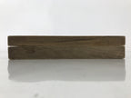 Japanese Wooden Carved Kashigata Cake Mold Vtg Sweet Wagashi Peony Botan Kg626