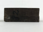 Japanese Wooden Carved Kashigata Cake Mold Vtg Sweet Wagashi Peony Kg467