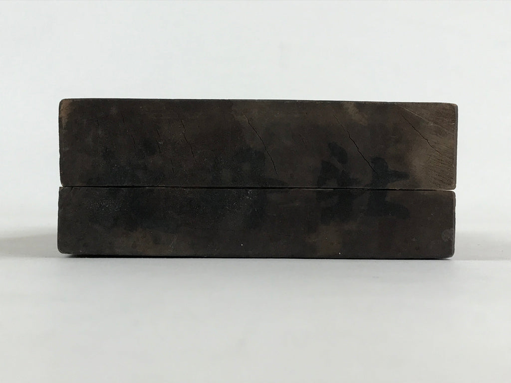 Japanese Wooden Carved Kashigata Cake Mold Vtg Sweet Wagashi Peony Kg467