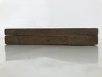 Japanese Wooden Carved Kashigata Cake Mold Vtg Sweet Wagashi Plum Blossoms Kg694