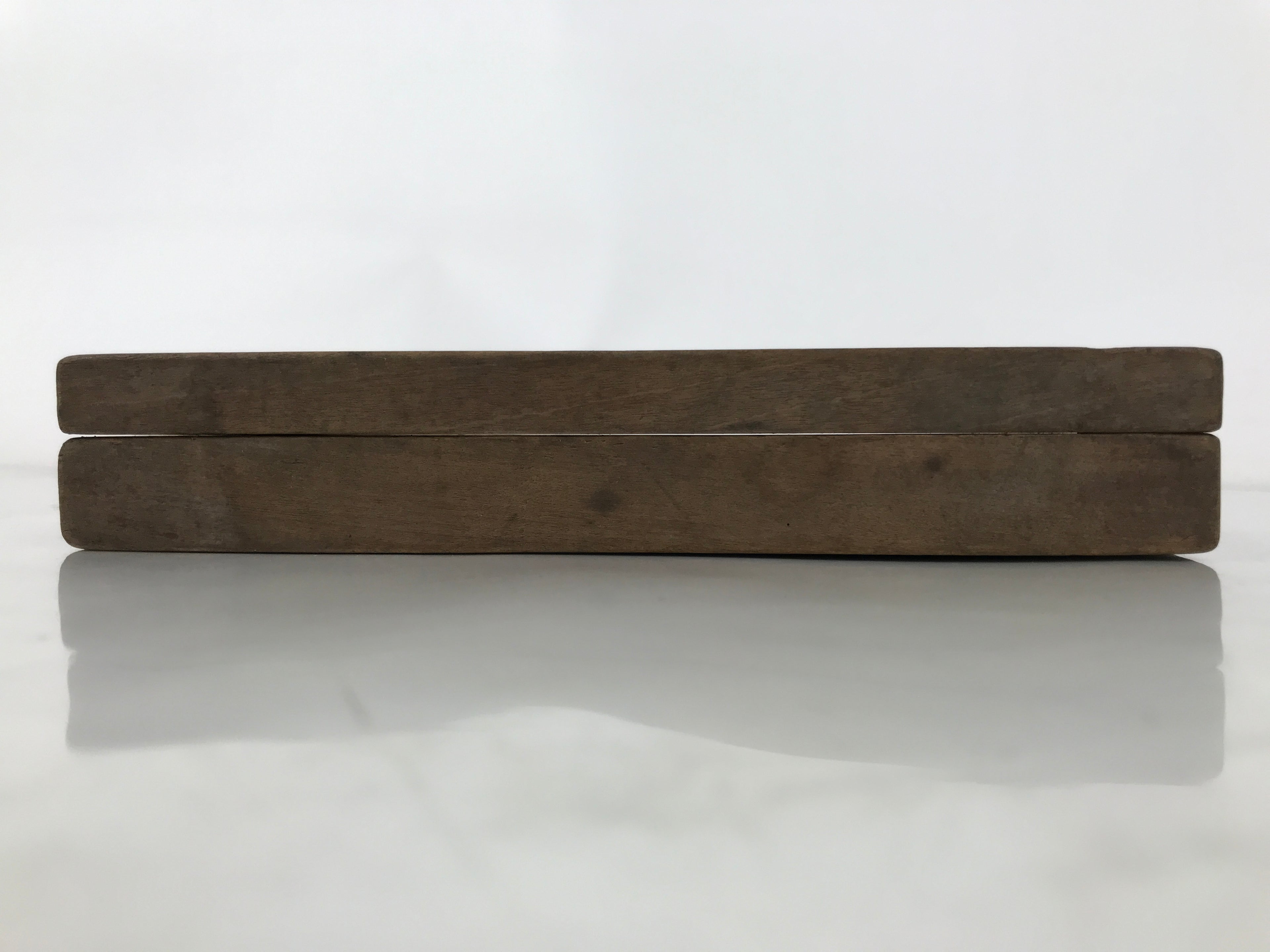 Japanese Wooden Carved Kashigata Cake Mold Vtg Sweet Wagashi Plum Blossoms Kg694