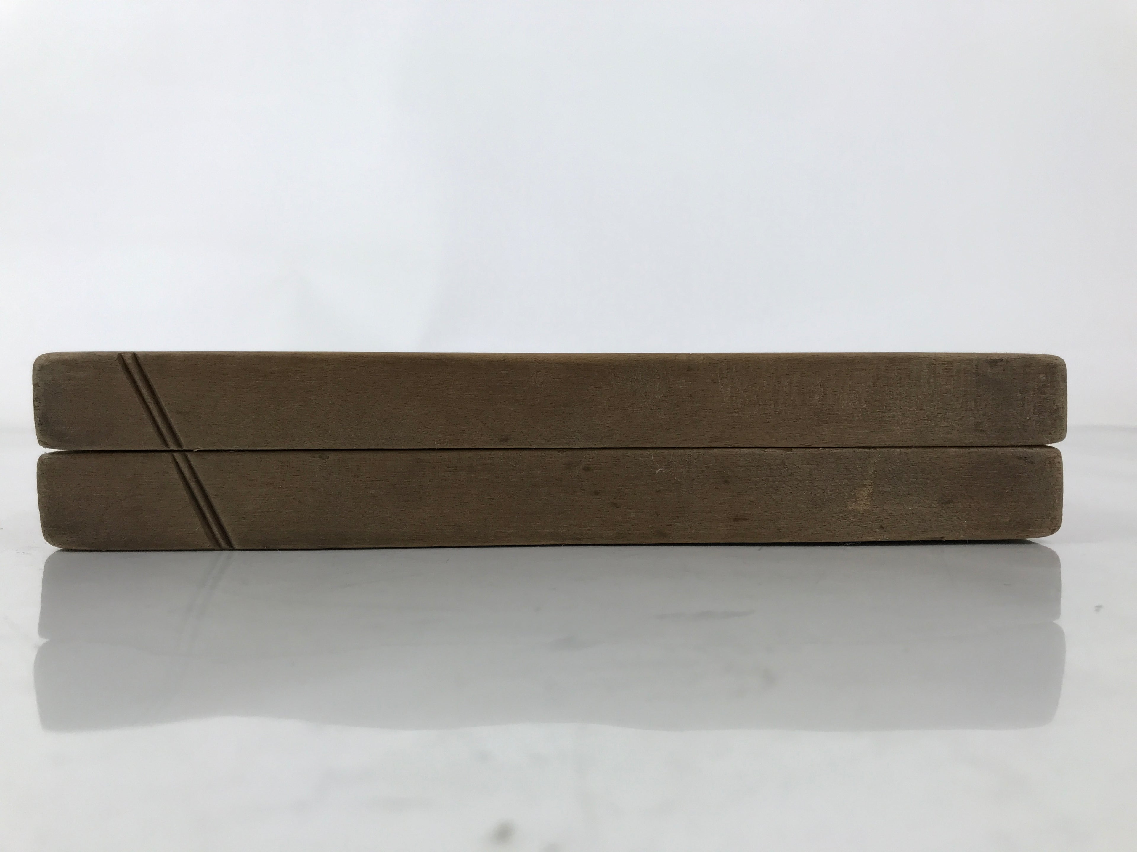 Japanese Wooden Carved Kashigata Cake Mold Vtg Sweet Wagashi Scroll Frame Kg611