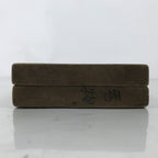 Japanese Wooden Carved Kashigata Cake Mold Vtg Sweet Wagashi Scroll Frame Kg611