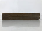 Japanese Wooden Carved Kashigata Cake Mold Vtg Sweet Wagashi Scroll Frame Kg611