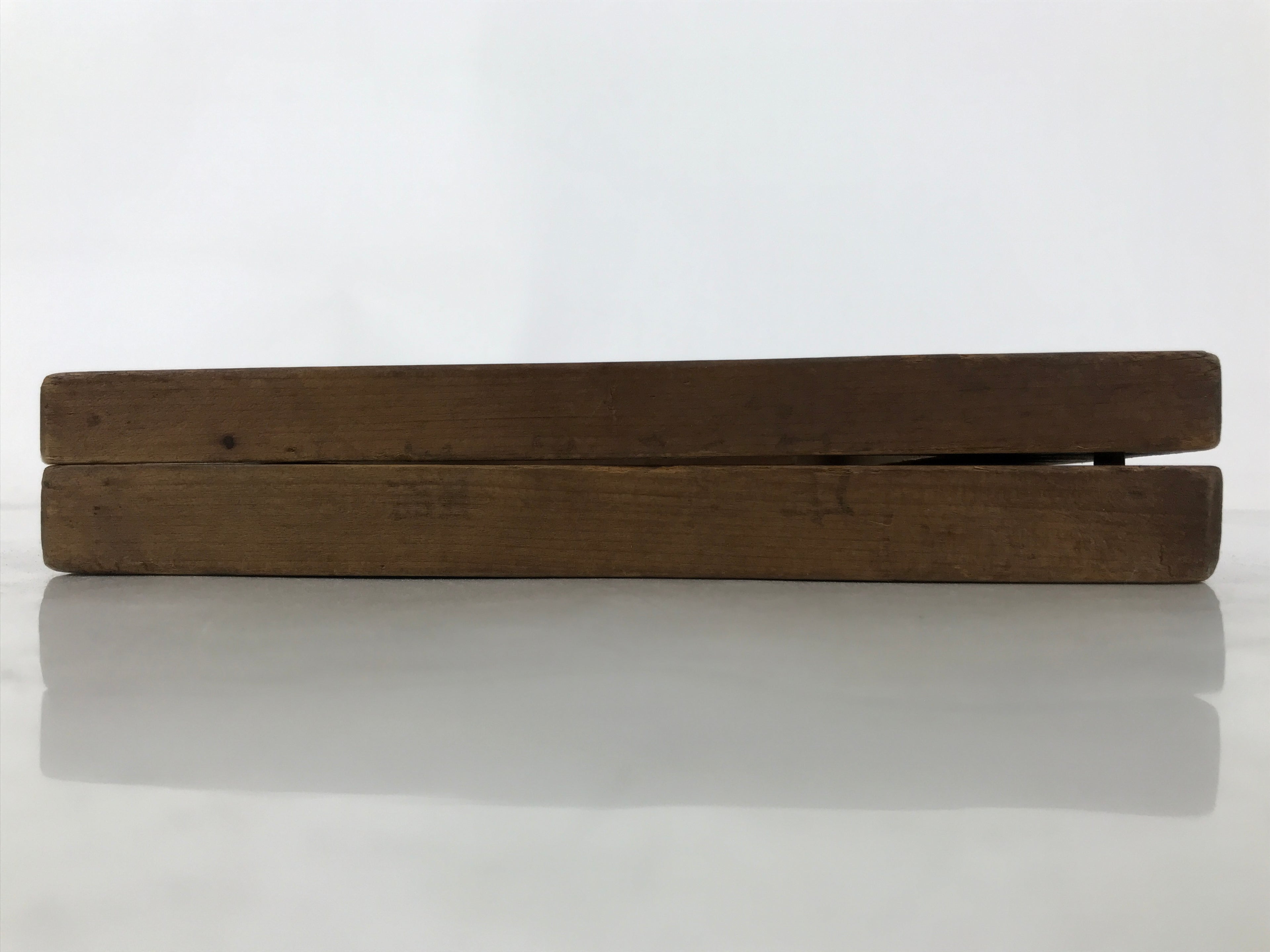 Japanese Wooden Carved Kashigata Cake Mold Vtg Sweet Wagashi Scroll Frame Kg685