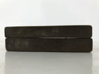 Japanese Wooden Carved Kashigata Cake Mold Vtg Sweet Wagashi Scroll Frame Kg685