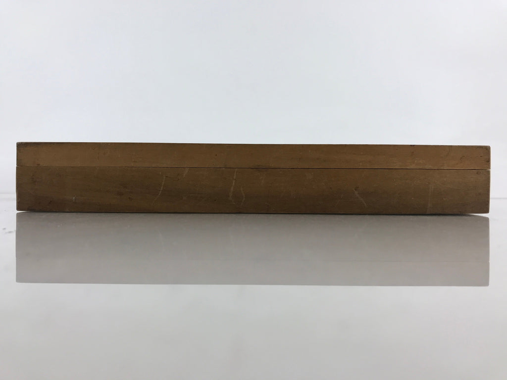 Japanese Wooden Carved Kashigata Cake Mold Vtg Sweet Wagashi Sea Bream Kg460