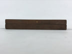 Japanese Wooden Carved Kashigata Cake Mold Vtg Sweet Wagashi Shrimp Kg472