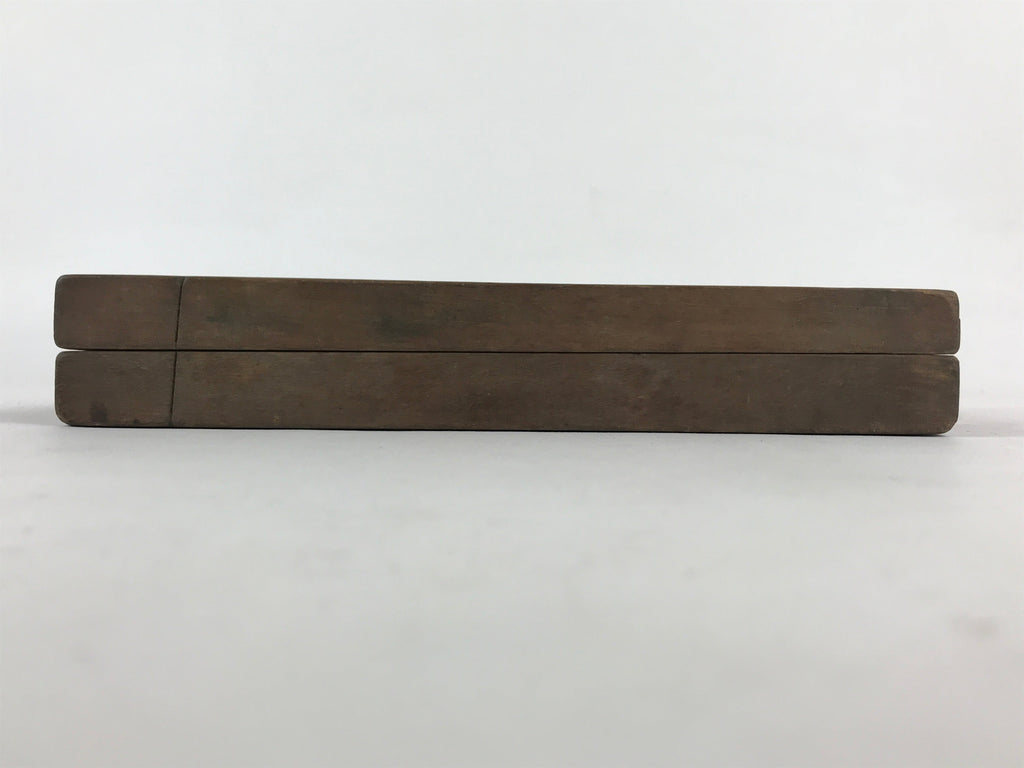 Japanese Wooden Carved Kashigata Cake Mold Vtg Sweet Wagashi Shrimp Kg472